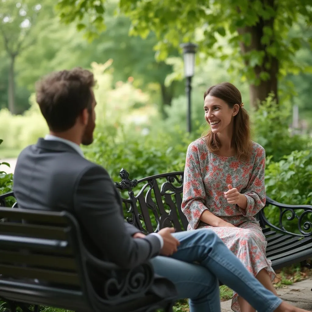 Séance de coaching en extérieur